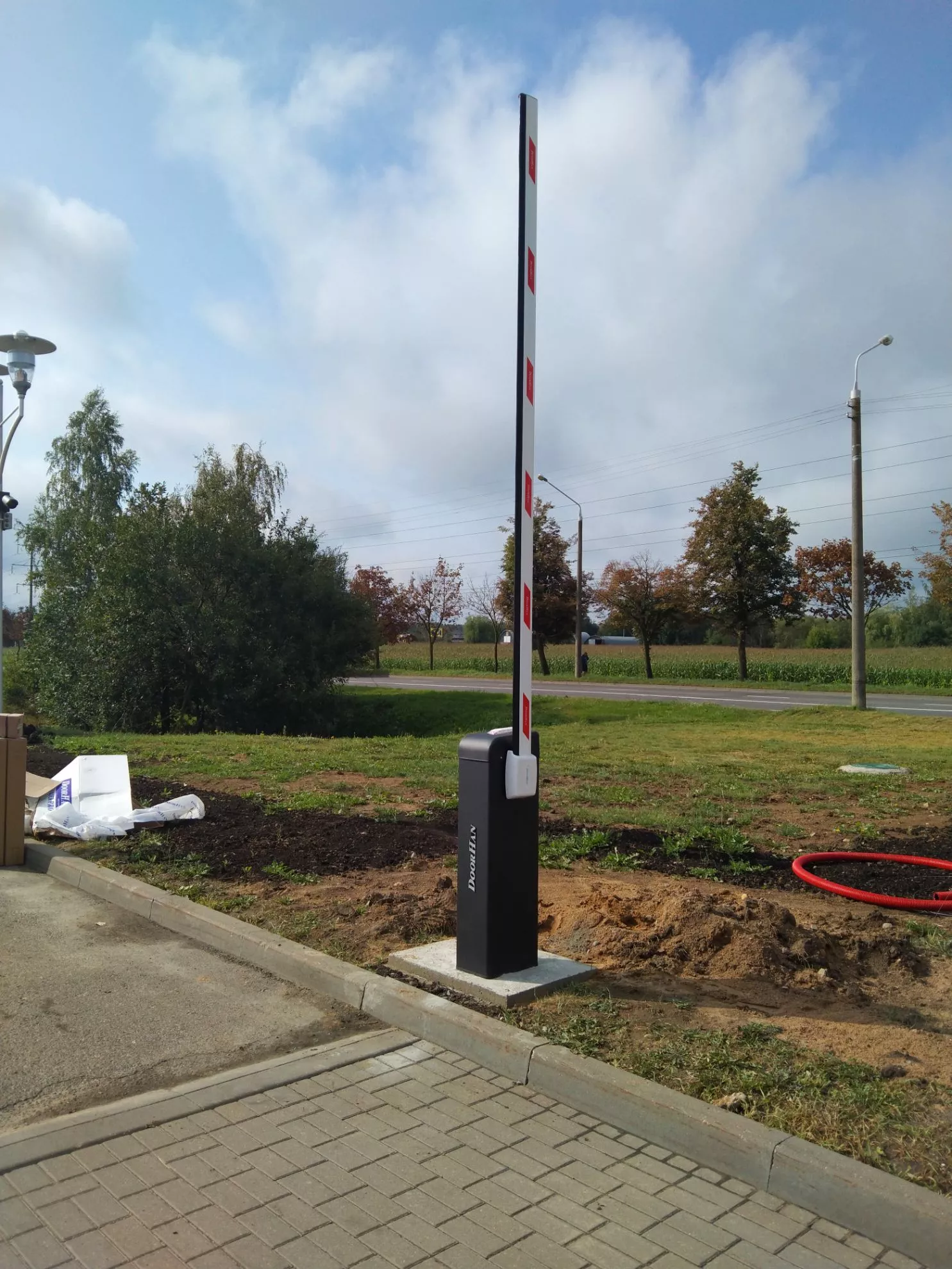 Установка шлагбаума BARRIER-PRO-RP